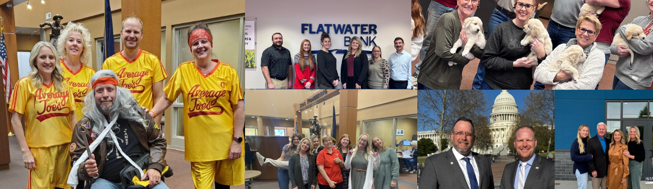 collage of Flatwater employee photos